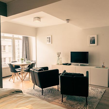Ruime 2 Pers Studio Bij Casino Oostende: Geniet Van Zee, Kunst, En Relax Exterior photo